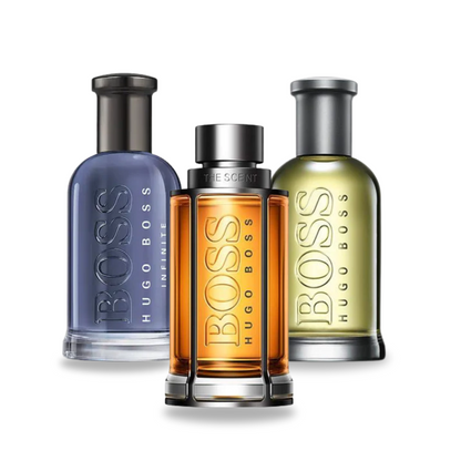 3 Parfume Kombination - Boss Bottled Infinite, Boss The Scent og Boss Bottled